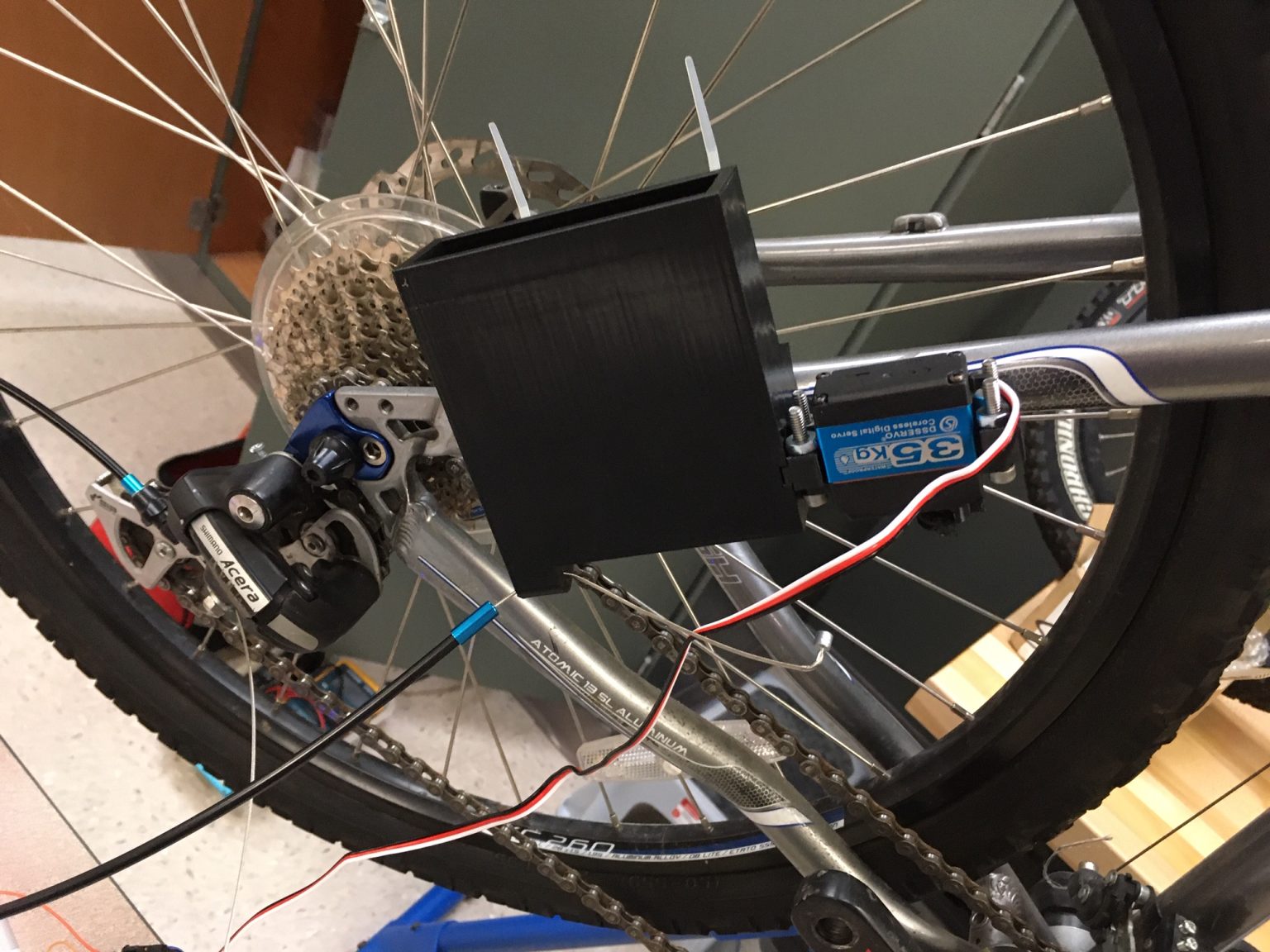 Electric Gear Shifting Velovations